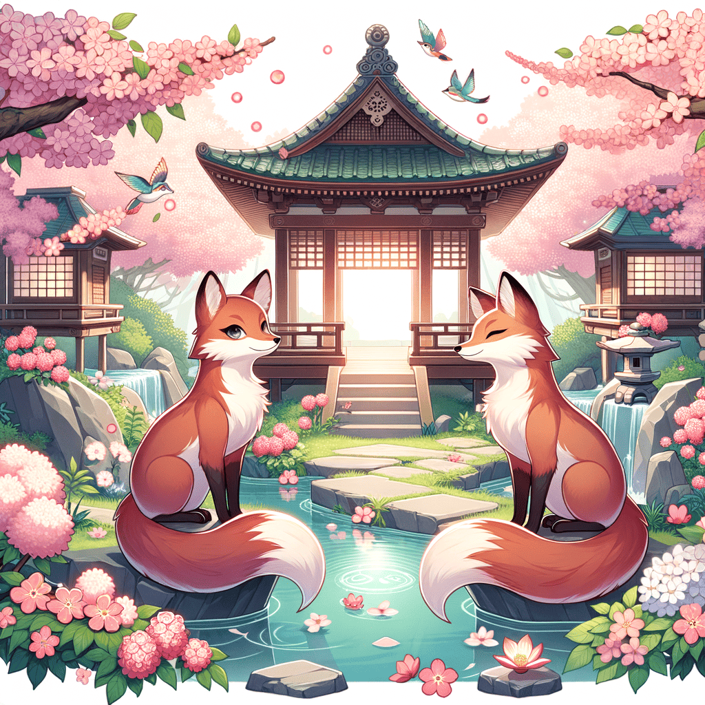 Kitsune – Sakura Fortune Zen